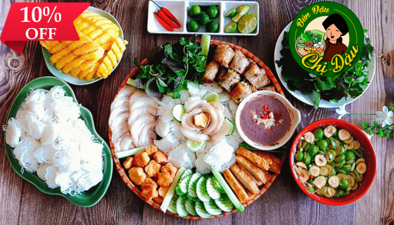 BÚN ĐẬU CHỊ DẬU – GIẢM NGAY 10% BILL